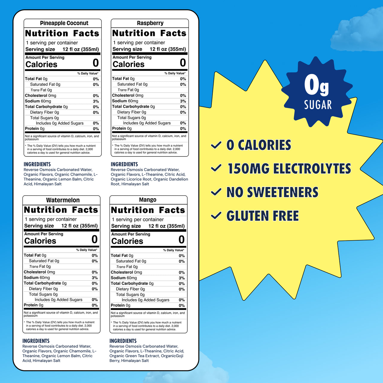 Calming Variety Pack - 12 Cans